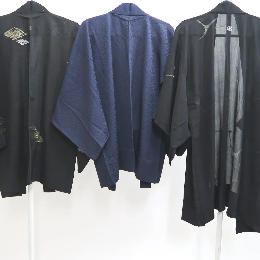 Bundle 12pcs Silk Single-layered Hitoe Haori Jacket Wholesale Bulk Free Shipping #520