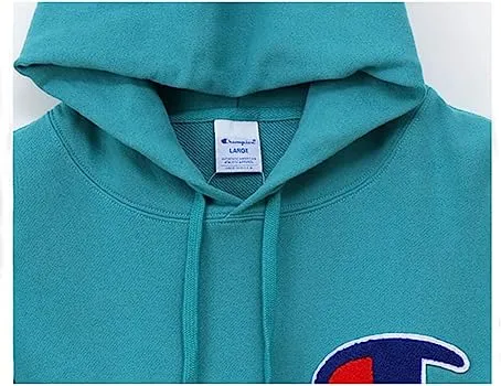 Champion: JPN Hoodie Big C (Aqua)