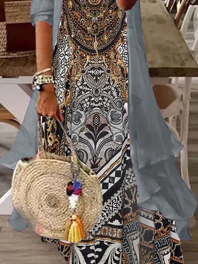 Chicmy- Ethnic Elegant Two-Piece Set