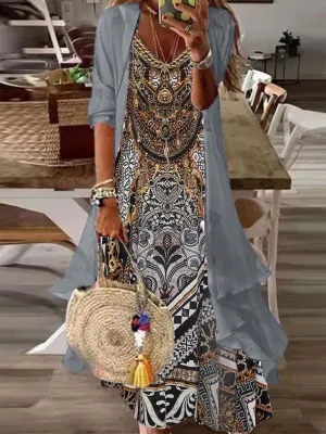 Chicmy- Ethnic Elegant Two-Piece Set