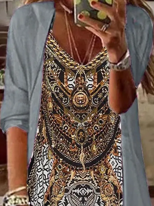 Chicmy- Ethnic Elegant Two-Piece Set