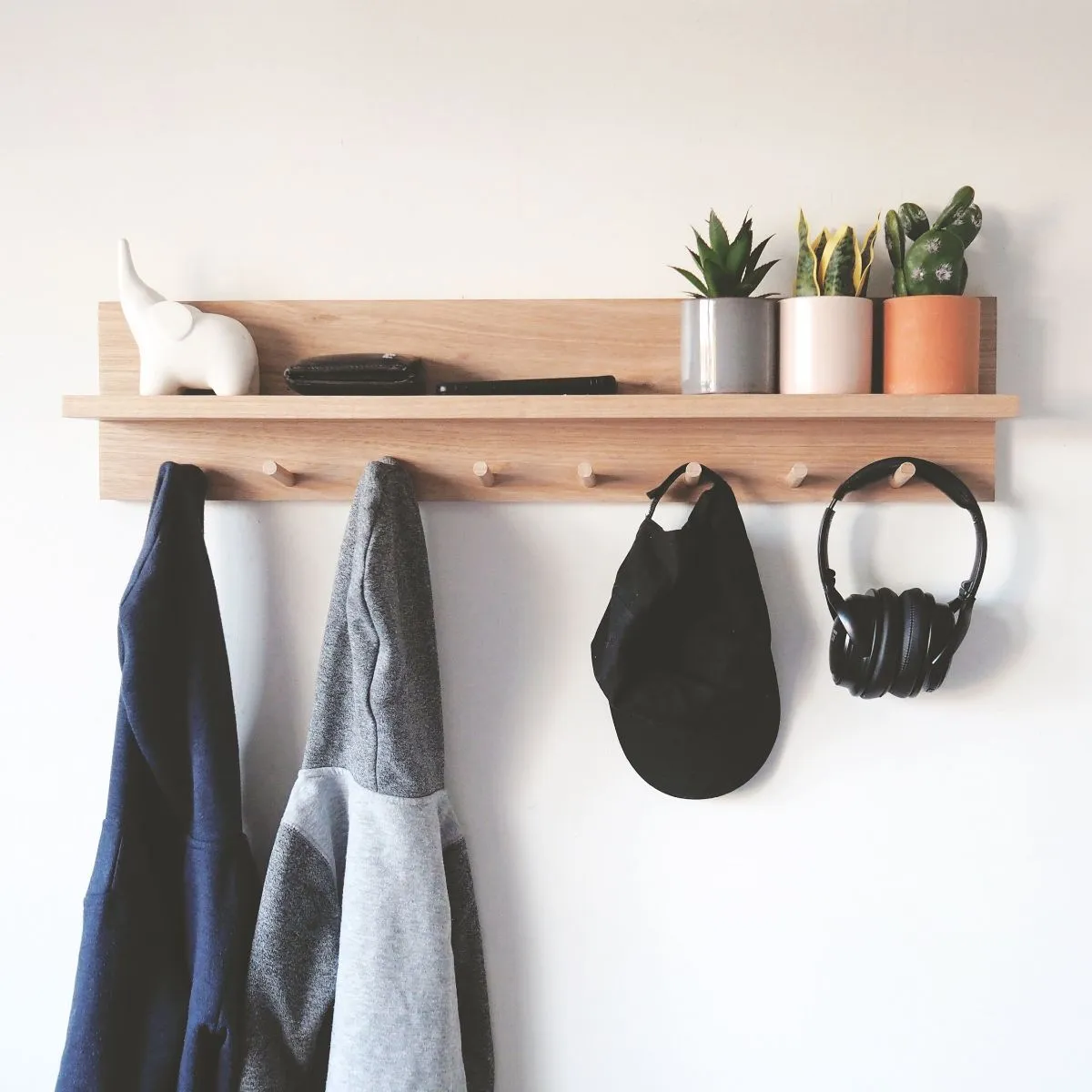 Coat Rack Entryway Organiser Shelf