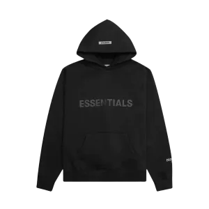 Fear of God Essentials Pullover Hoodie Applique Logo 'Dark Slate/Stretch Limo/Black'