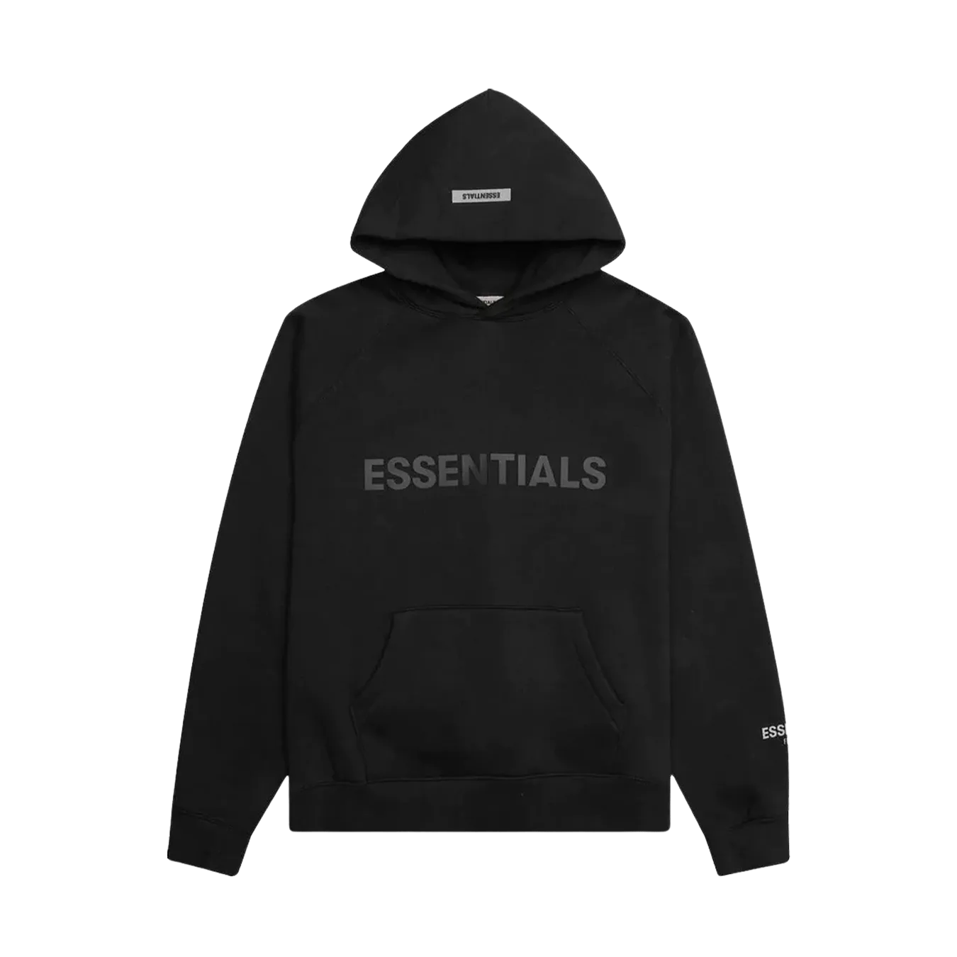 Fear of God Essentials Pullover Hoodie Applique Logo 'Dark Slate/Stretch Limo/Black'