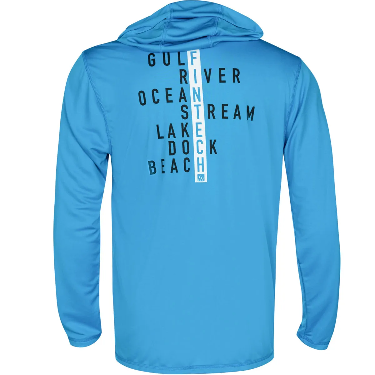 Fintech Fish Anywhere UV Pullover Hoodie - Hawaiian Ocean