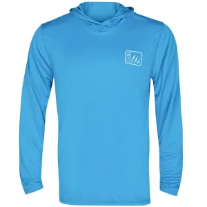 Fintech Fish Anywhere UV Pullover Hoodie - Hawaiian Ocean