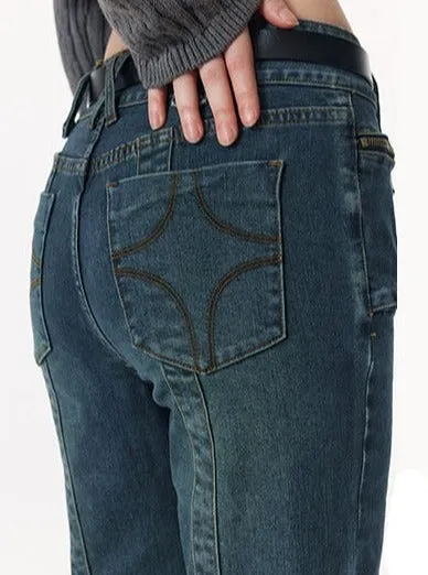 Flared Jeans Pants