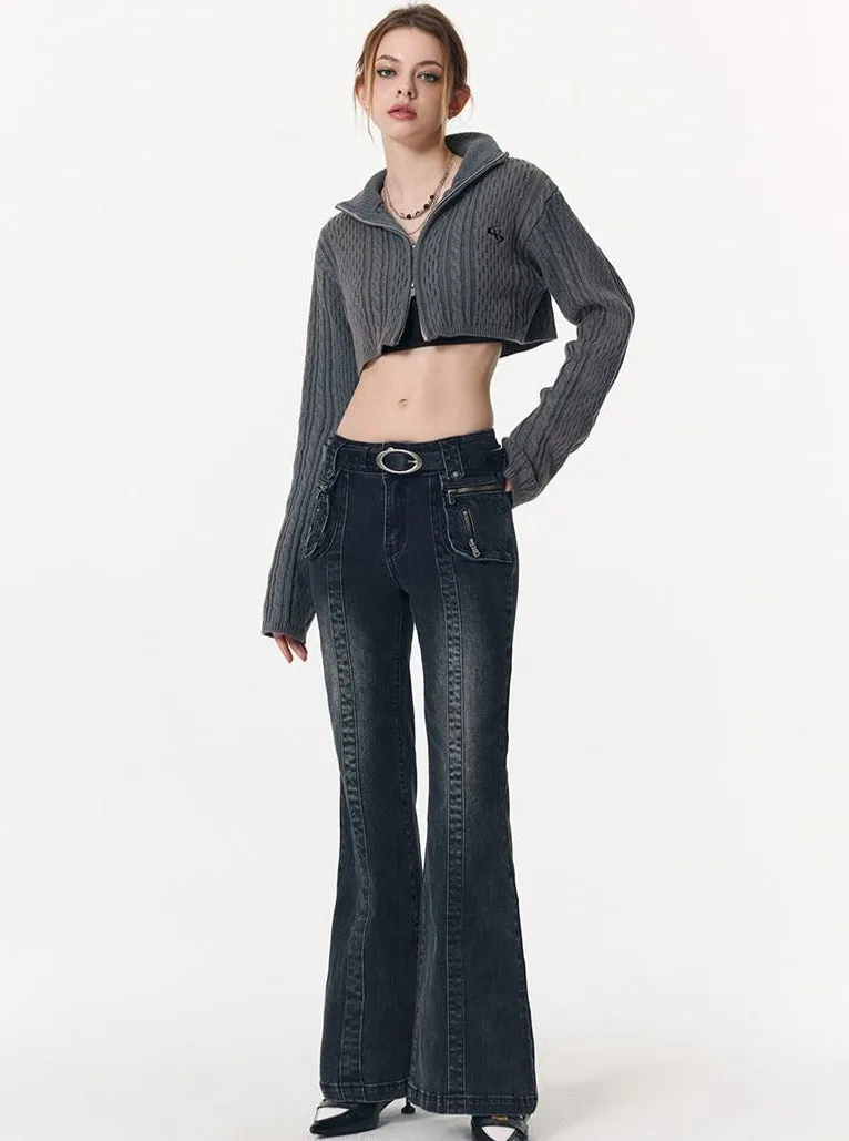 Flared Jeans Pants