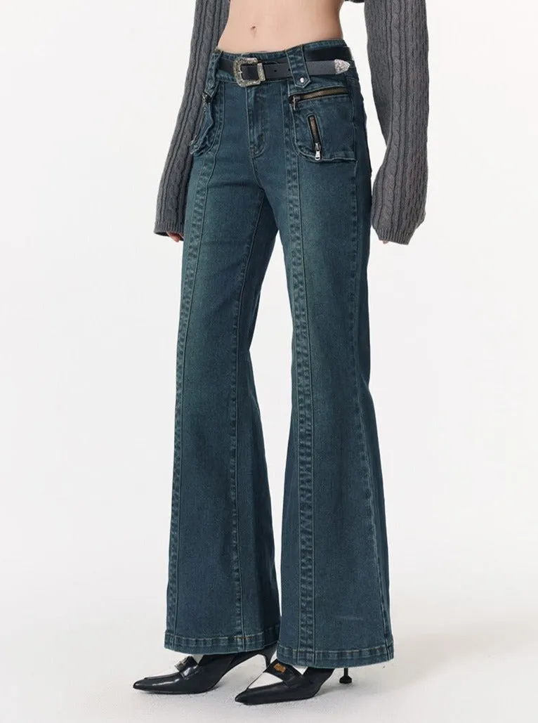 Flared Jeans Pants