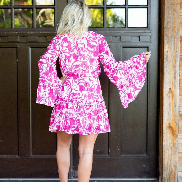 Floral Pink Dress