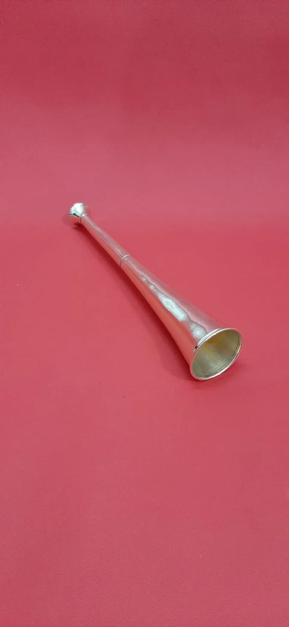 Fox Hunting Horn Crafted in Brass