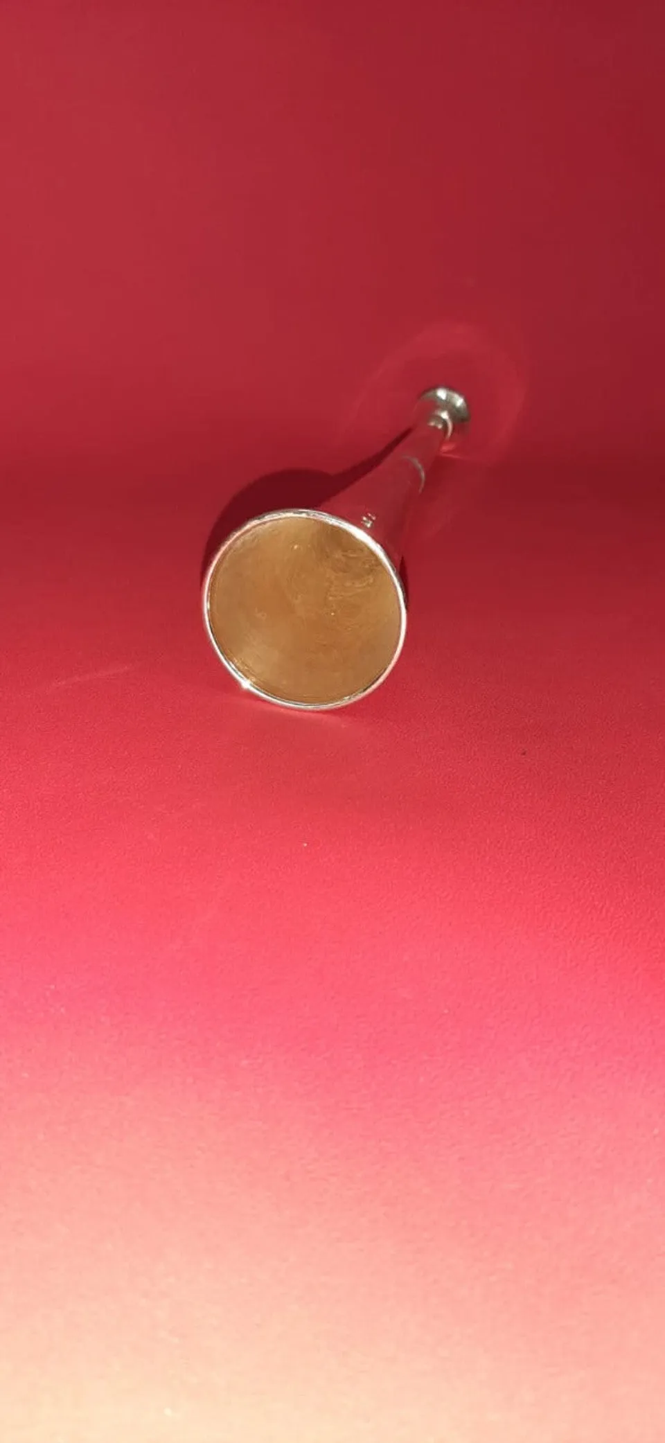 Fox Hunting Horn Crafted in Brass