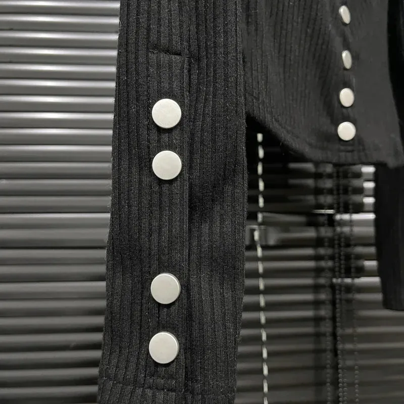 Fur Collar Single Breasted Knitted Sweater