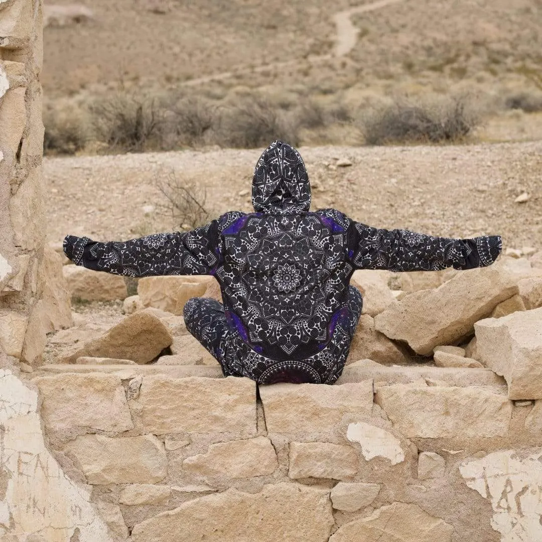 Galaxy Mandala Pullover Hoodie