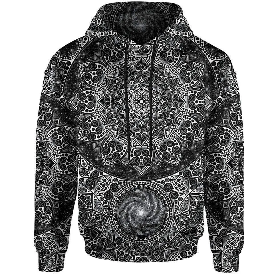 Galaxy Mandala Pullover Hoodie