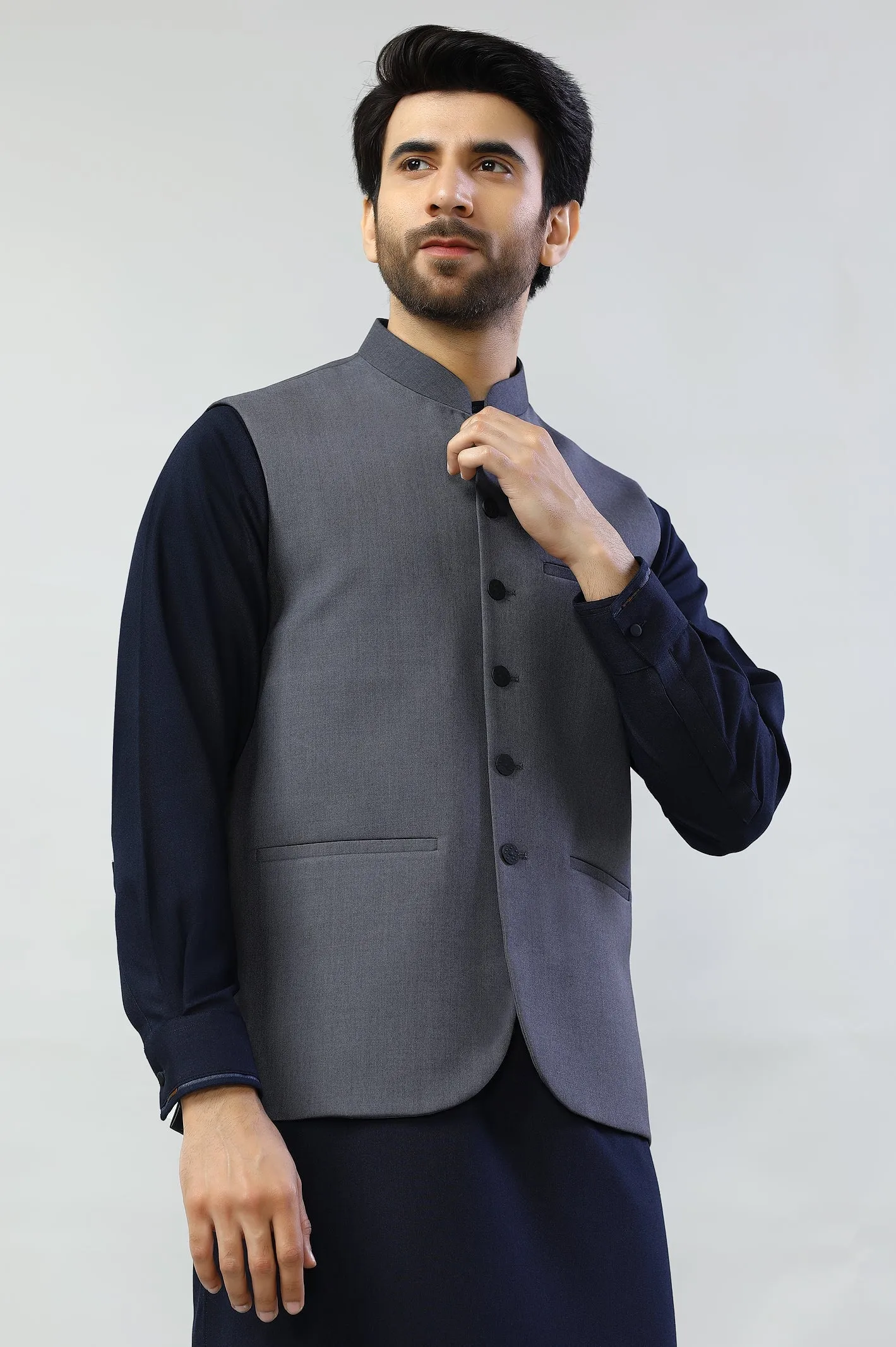 Grey Premium Waistcoat
