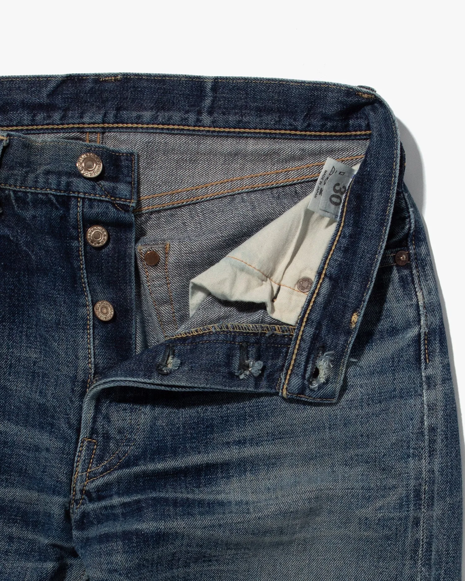 Japanese Repro Selvedge Denim Jeans, Warehouse & Co - 29