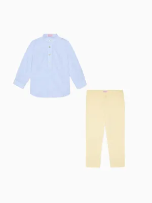 Jazmin Shirt & Elio Chinos Boy Outfit Bundle