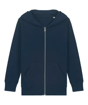 Kids Mini Cultivator 20 iconic zip-thru hoodie sweatshirt (STSK182) | French Navy