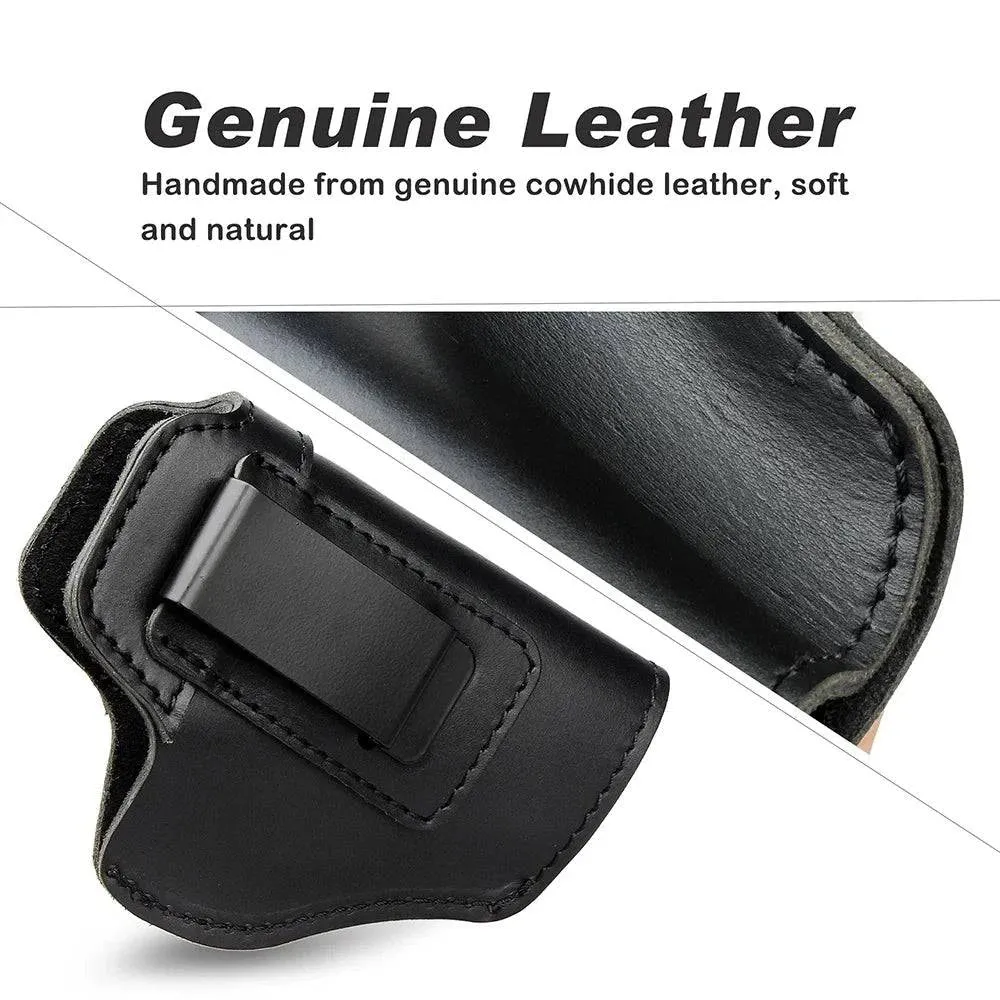Left RIGHT Tactical Leather Holster for Concealed Carry Airsoft Holsters for Hunting Case Multifunctional Waist Leather Case