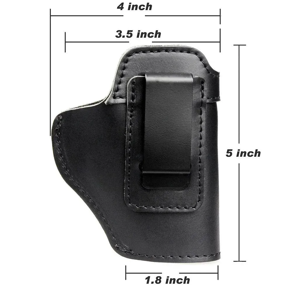 Left RIGHT Tactical Leather Holster for Concealed Carry Airsoft Holsters for Hunting Case Multifunctional Waist Leather Case