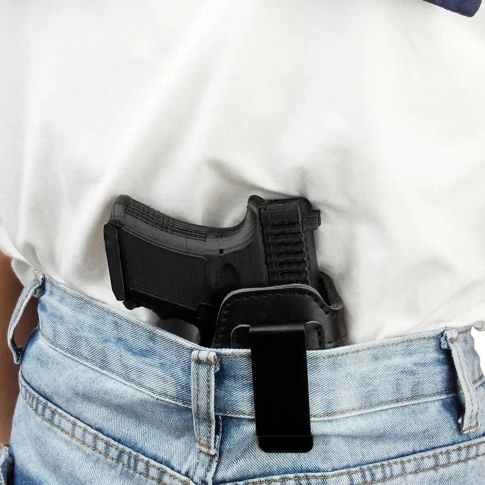 Left RIGHT Tactical Leather Holster for Concealed Carry Airsoft Holsters for Hunting Case Multifunctional Waist Leather Case