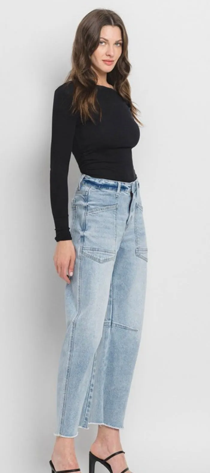 LOL Curvy Barrel Jean