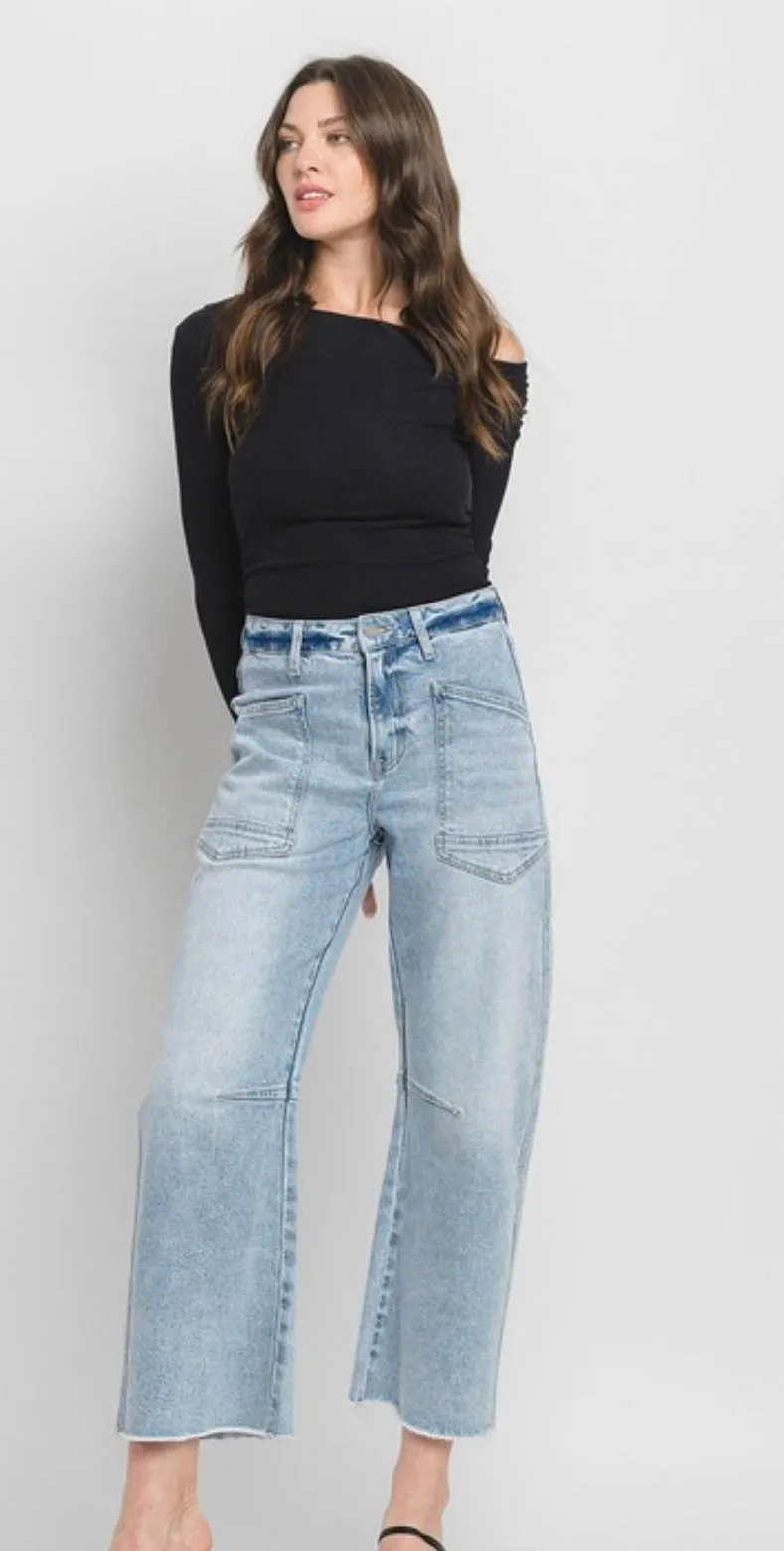 LOL Curvy Barrel Jean