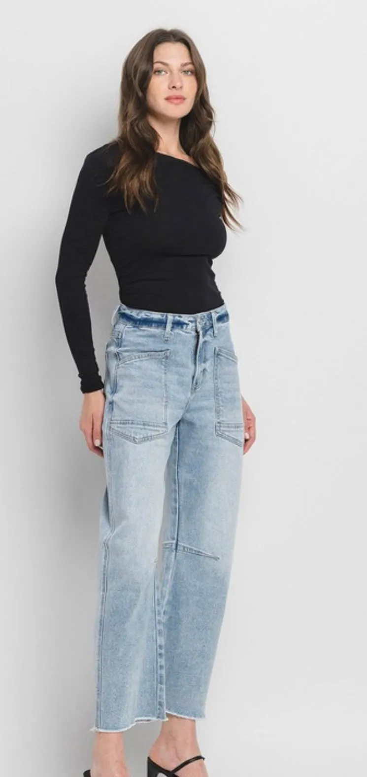 LOL Curvy Barrel Jean