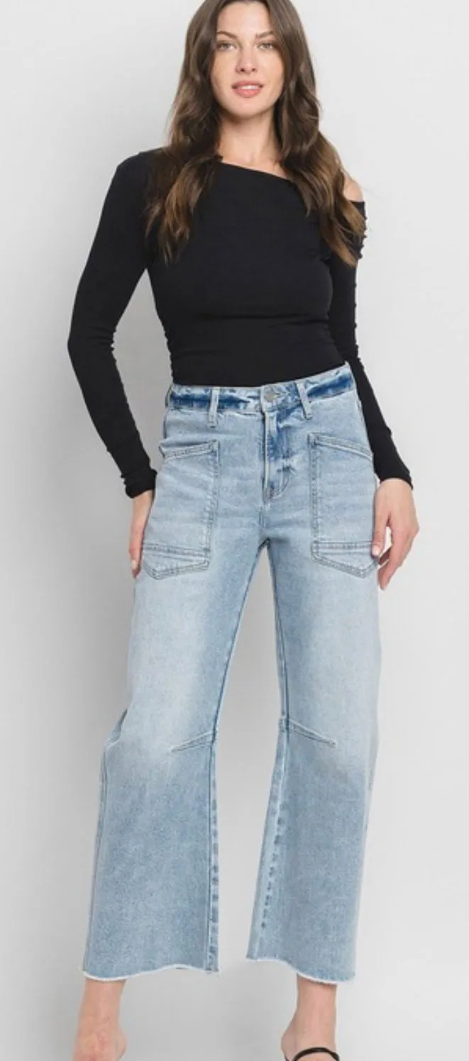 LOL Curvy Barrel Jean