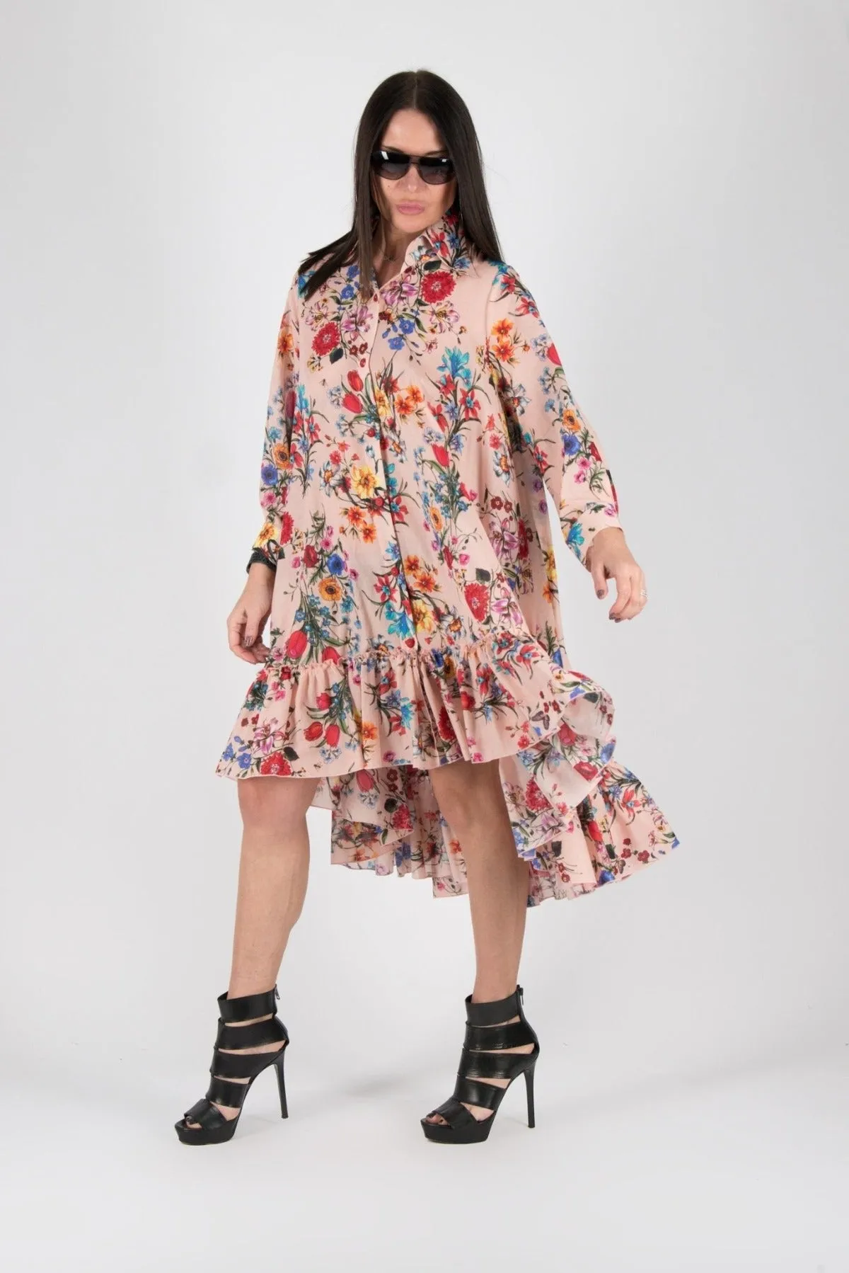 MARTINA Flounces Summer Dress