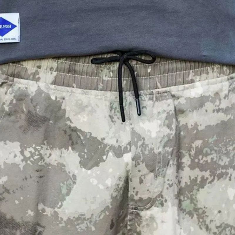 Men's Cargo Pants With Camouflage Print