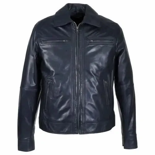 Men's Luxe Genuine Sheep Leather Cameron Coat