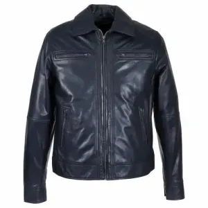 Men's Luxe Genuine Sheep Leather Cameron Coat