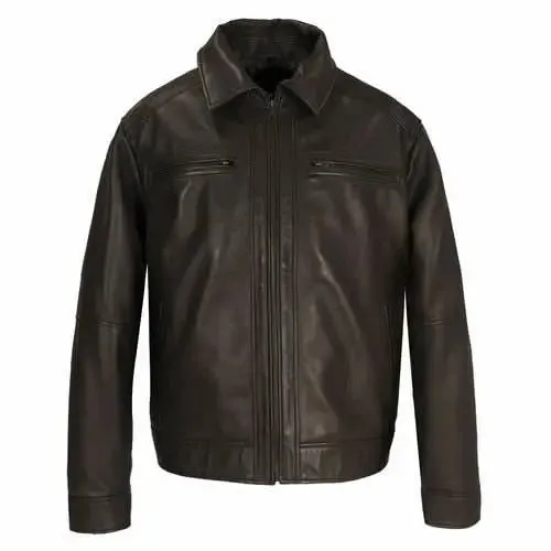 Men's Luxe Genuine Sheep Leather Cameron Coat