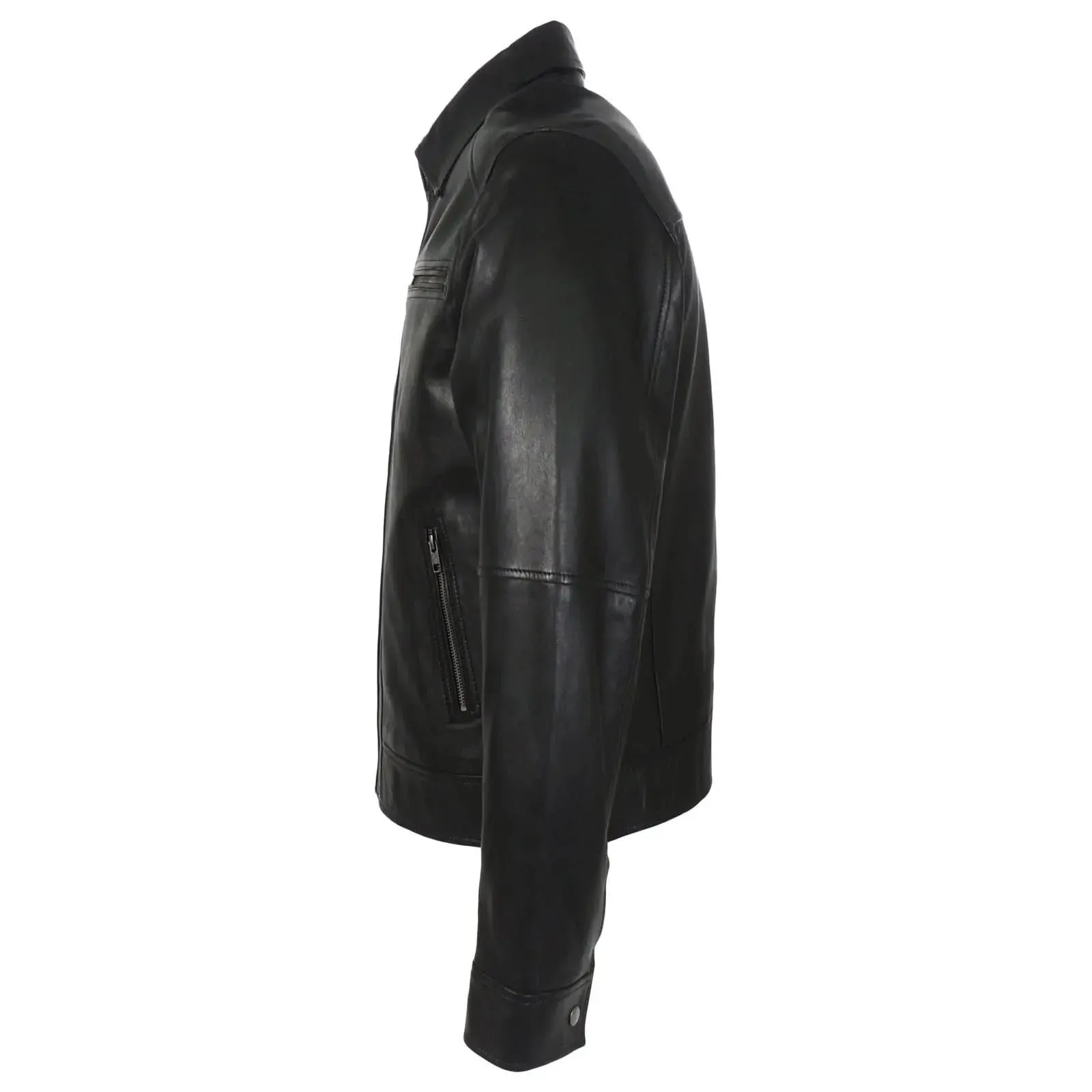 Men's Luxe Genuine Sheep Leather Cameron Coat