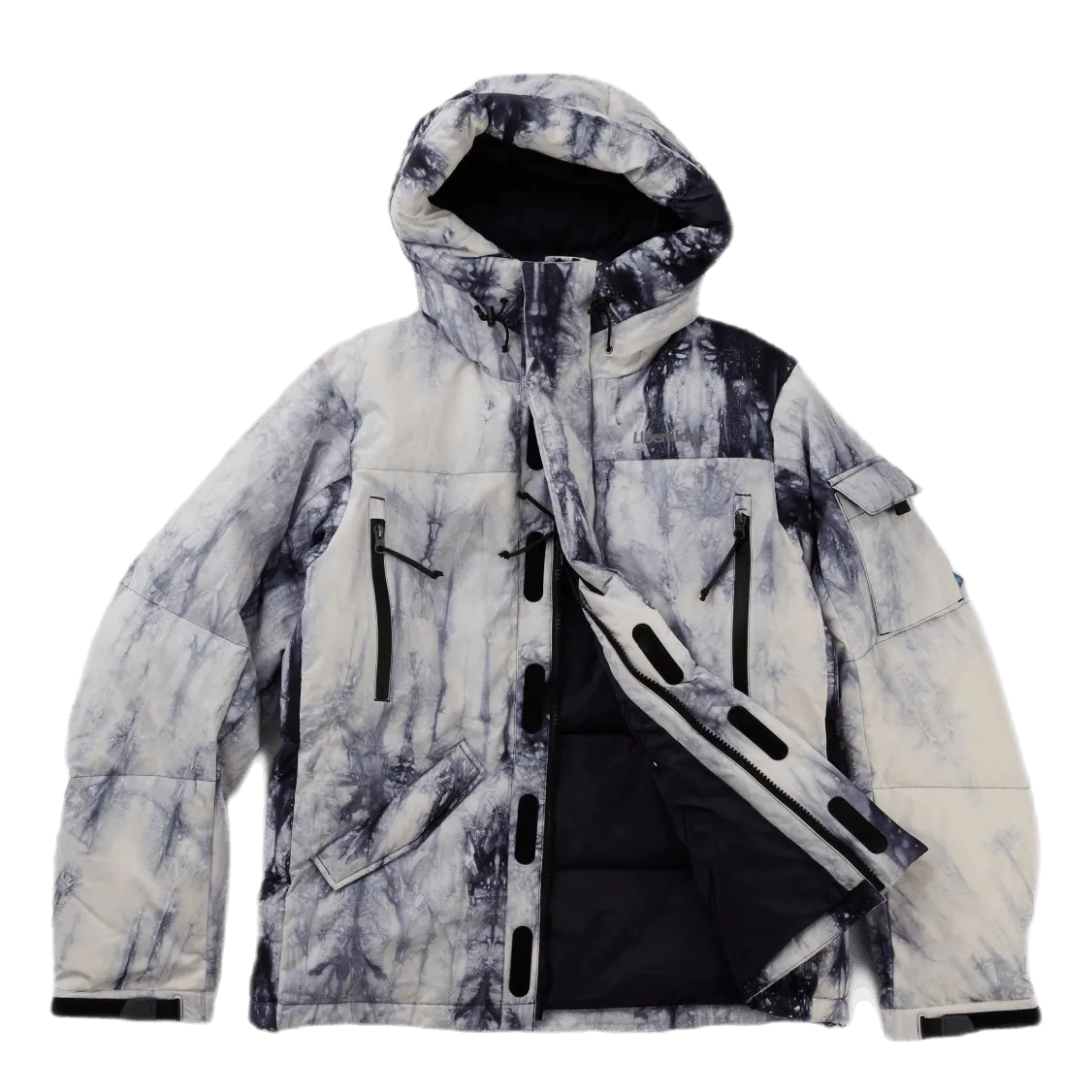 Mountain Range Down Jacket Iii Tie Dye