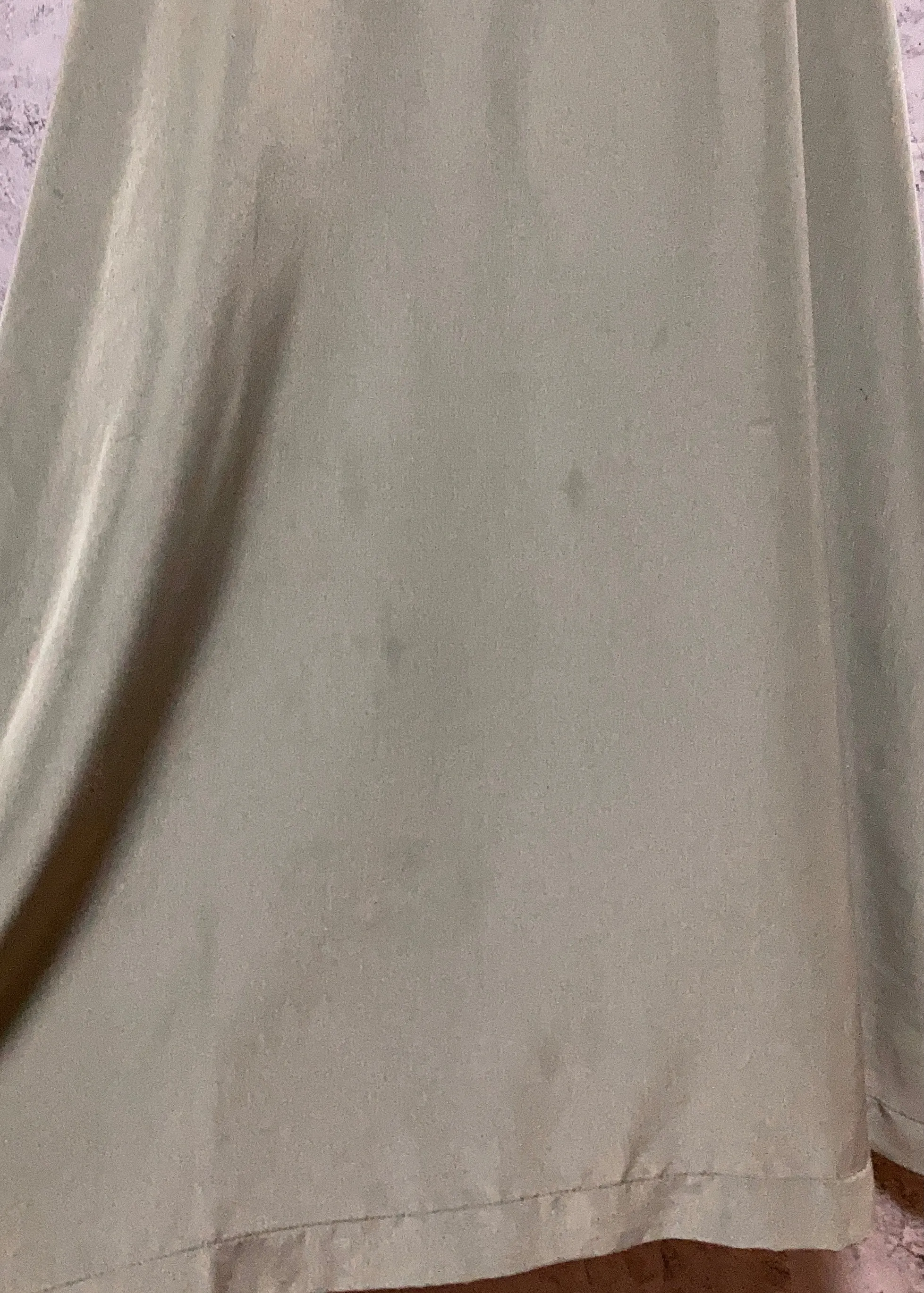 olive green slip dress