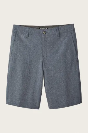 O'Neill Men's Reserve 21" Heather Hybrid Shorts Blue 30