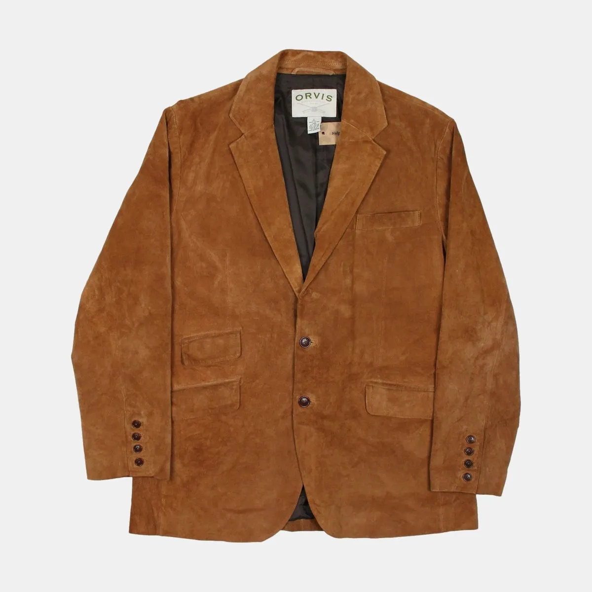 Orvis Leather Coat
