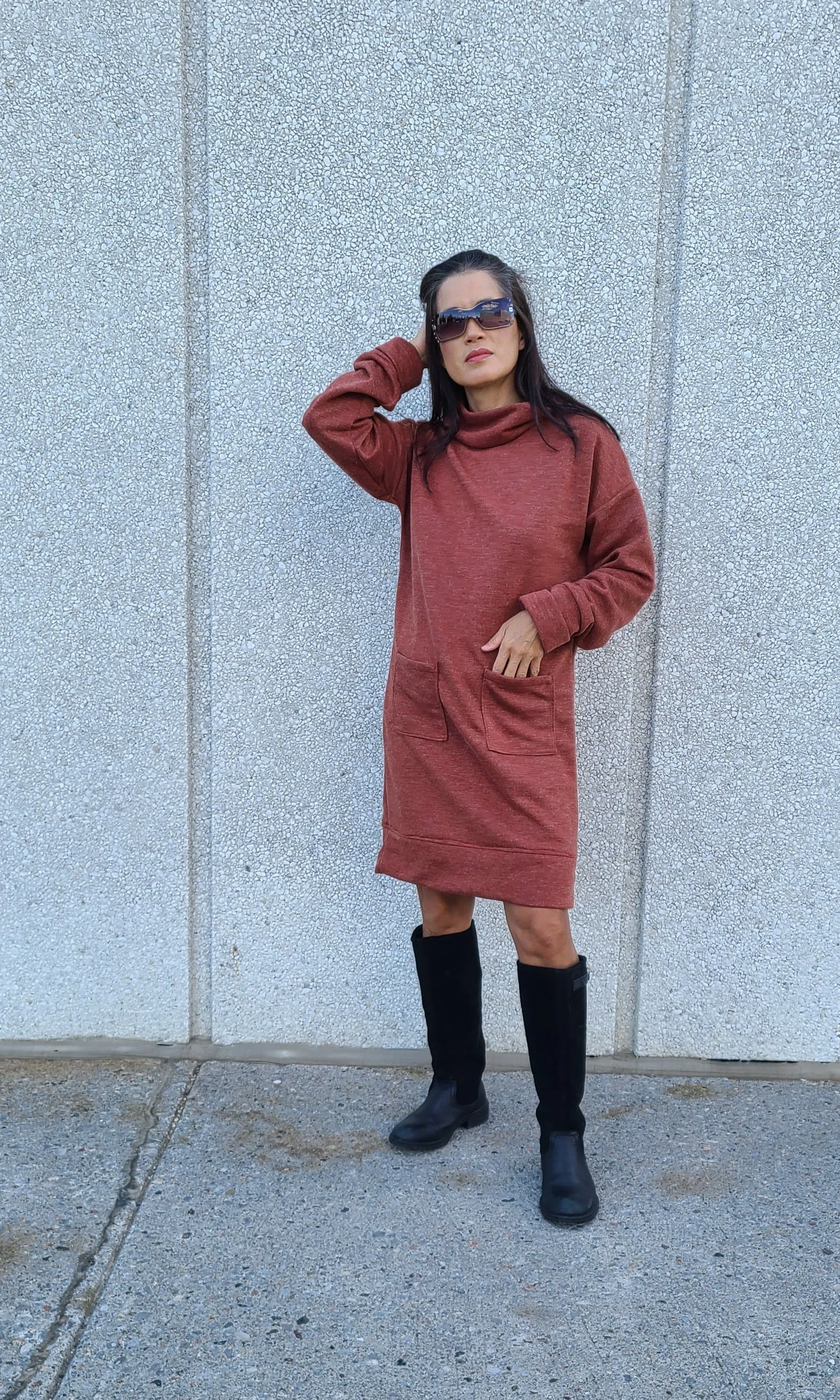PIPER Knit Sweater Dress