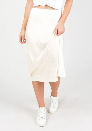 Polka Dot Midi Skirt