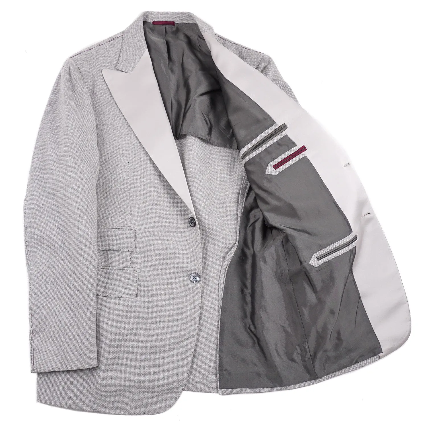 Sartoria Partenopea Woven Fresco Dinner Jacket