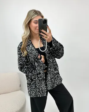 Sparkle Blazer Silver