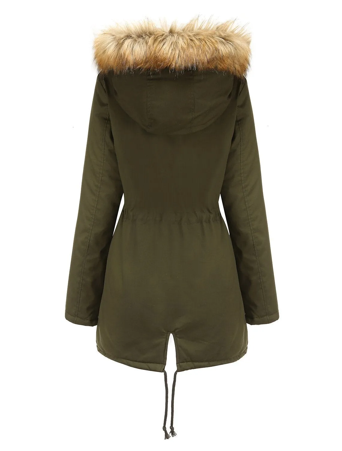 Stella Marie Parka | Lange waterdichte winterjas met bontkraag voor dames