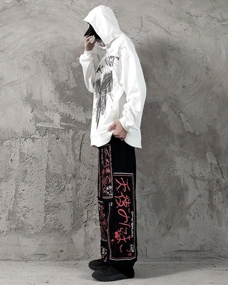 Streetwear Butterfly Chain Hoodie