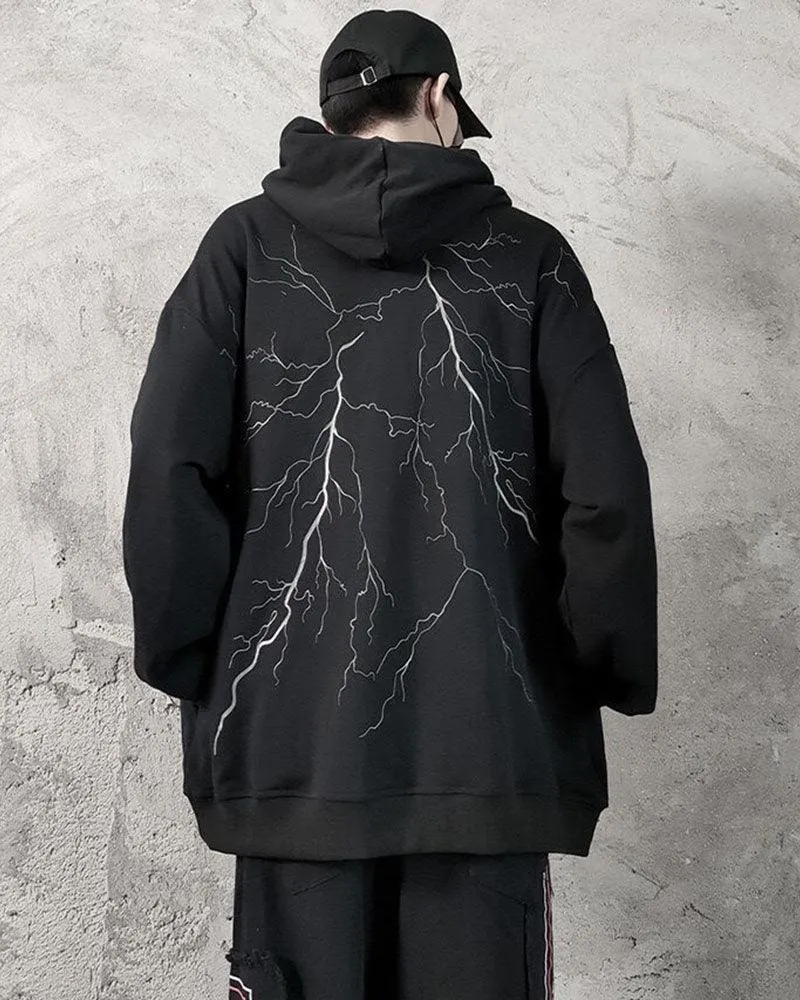 Streetwear Butterfly Chain Hoodie