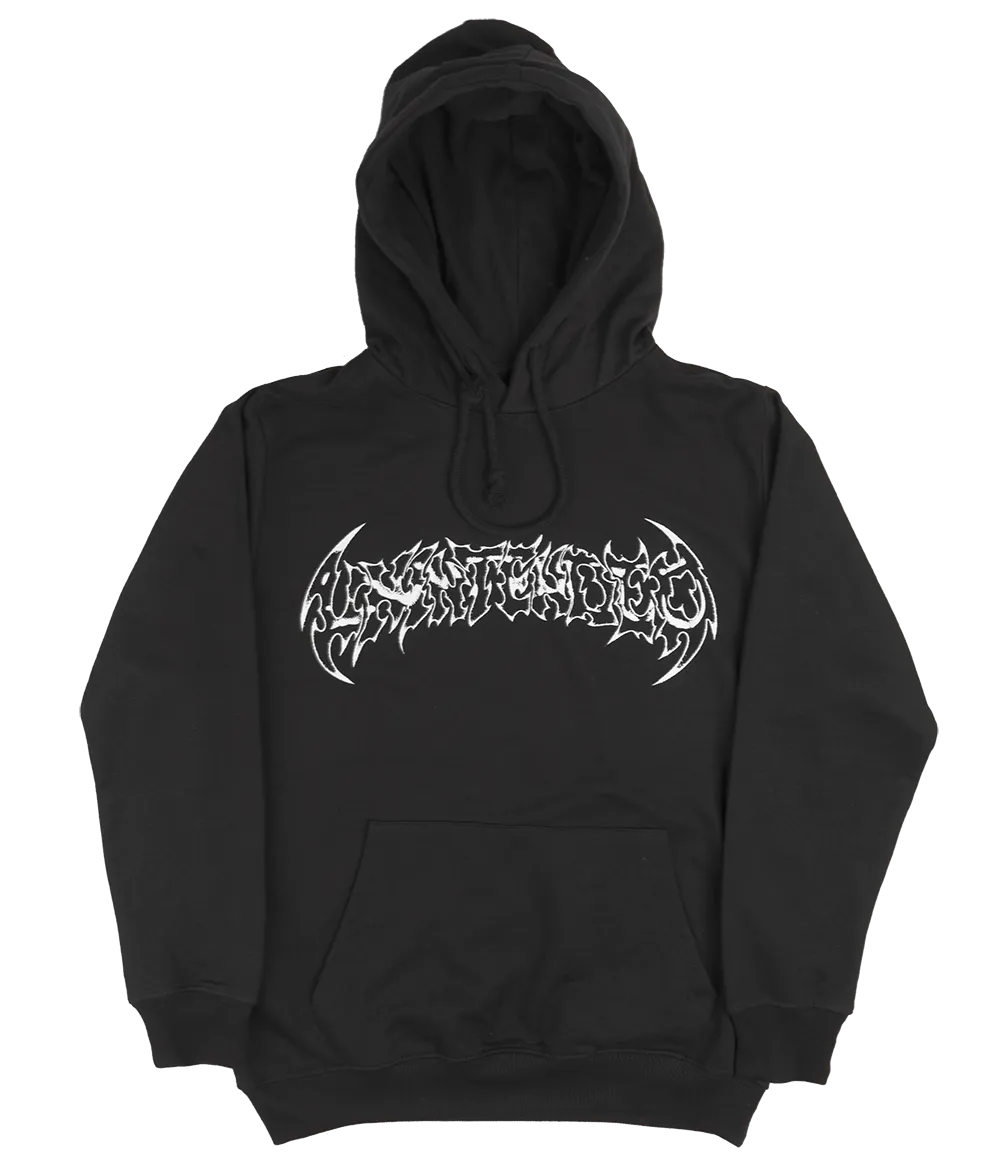 UNINTENDED HOODIE BLACK - BAT LOGO