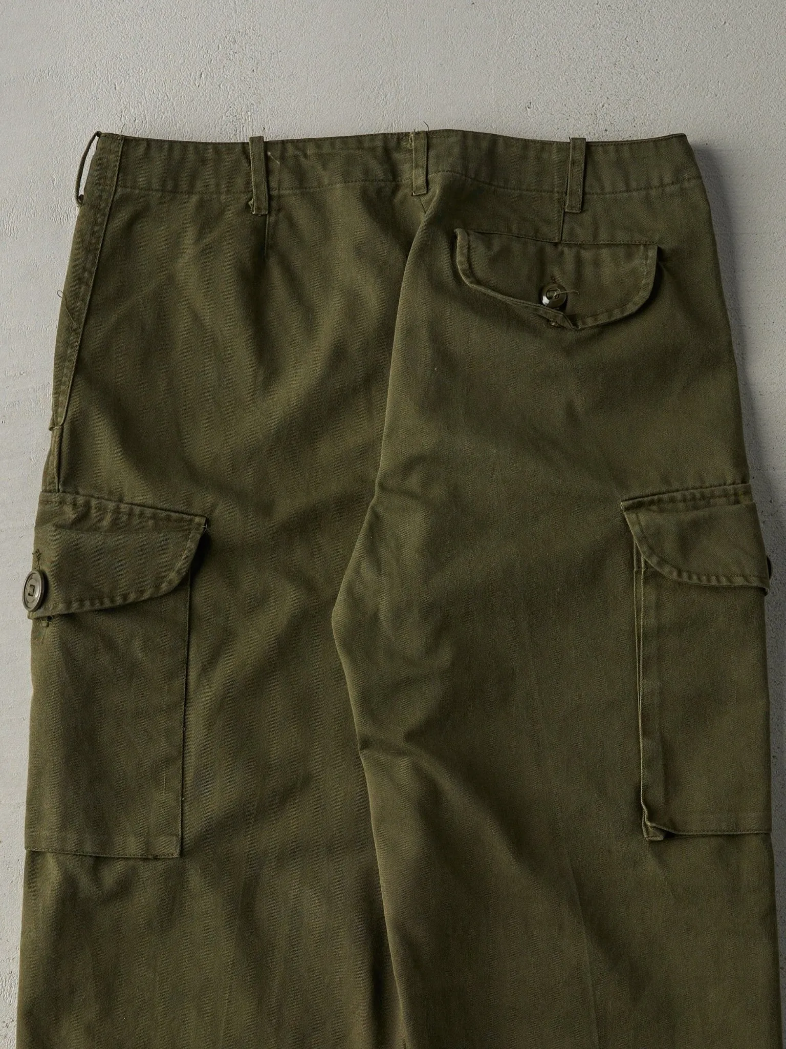 Vintage 90s Army Green Military Pants (36x30.5)