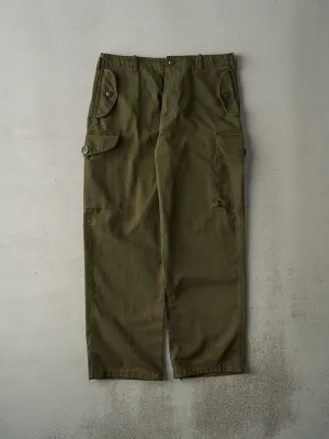 Vintage 90s Army Green Military Pants (36x30.5)